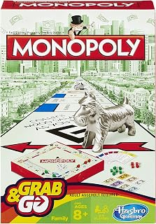 Hasbro Gaming, Jogo de Tabuleiro Monopoly, Verde e Vermelho