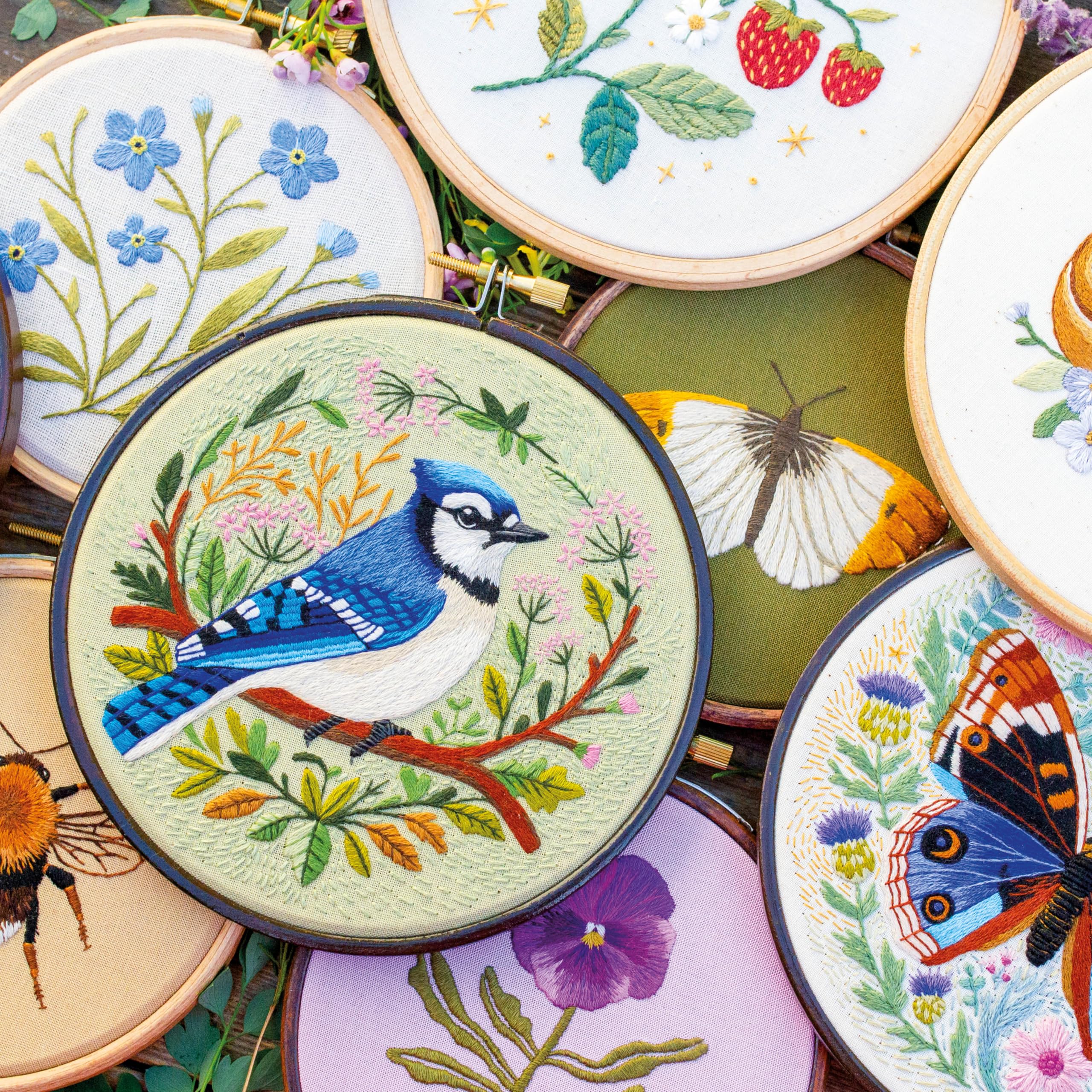 Paint with Thread: In the Garden: A step-by-step guide to embroidery - Image 8