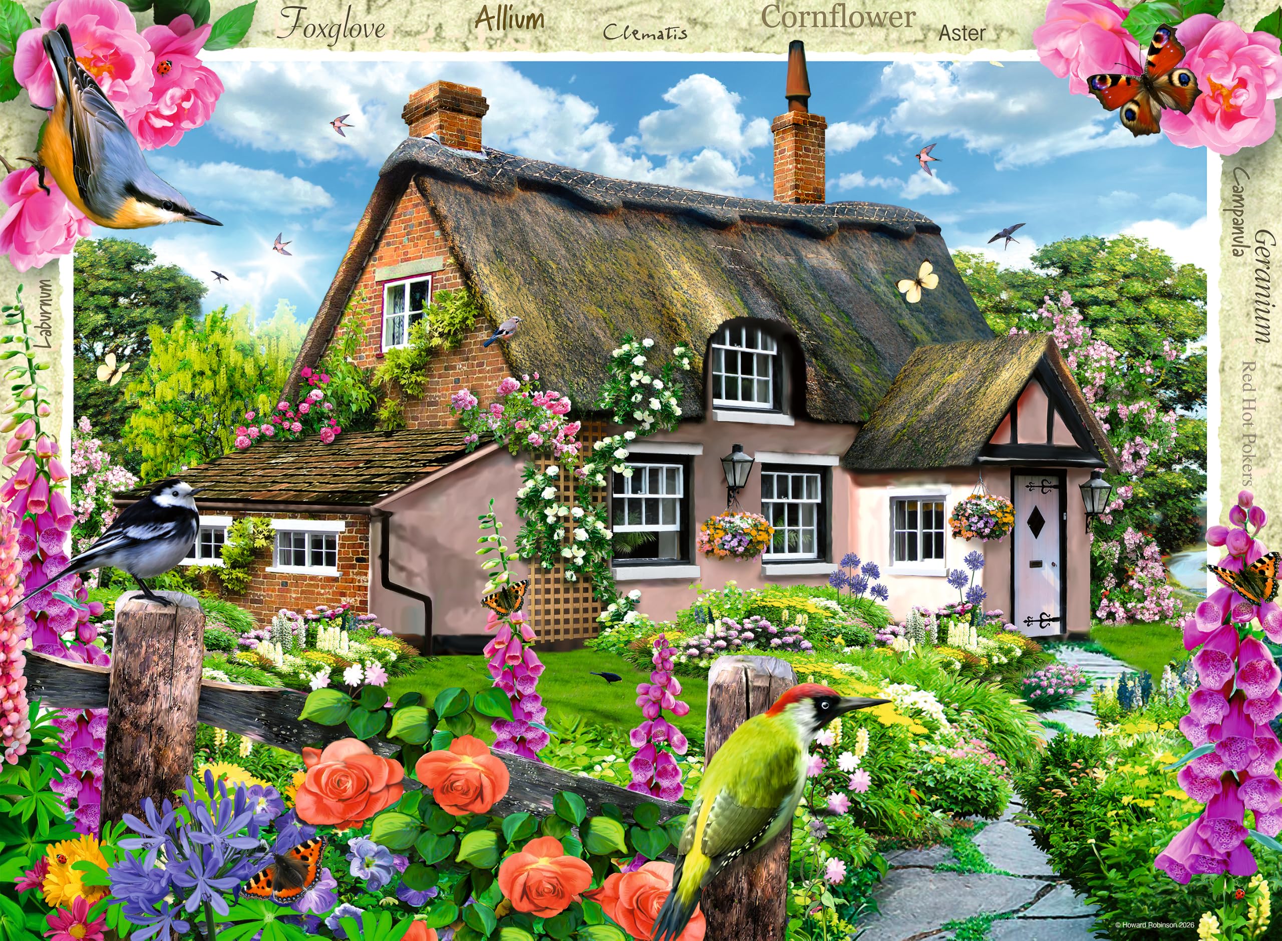 Happy Days No.10 Country Gardens 4x500pc