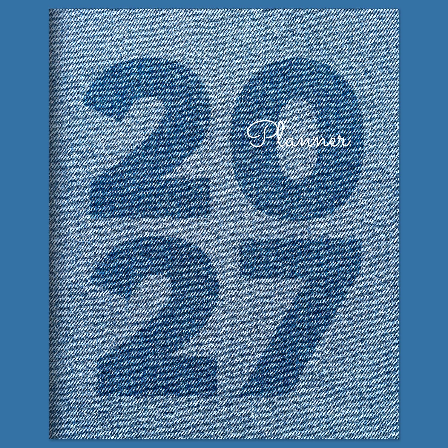 TF Publishing 2027 Denim Medium Monthly Planner - 6.5 x 8 inches image 5
