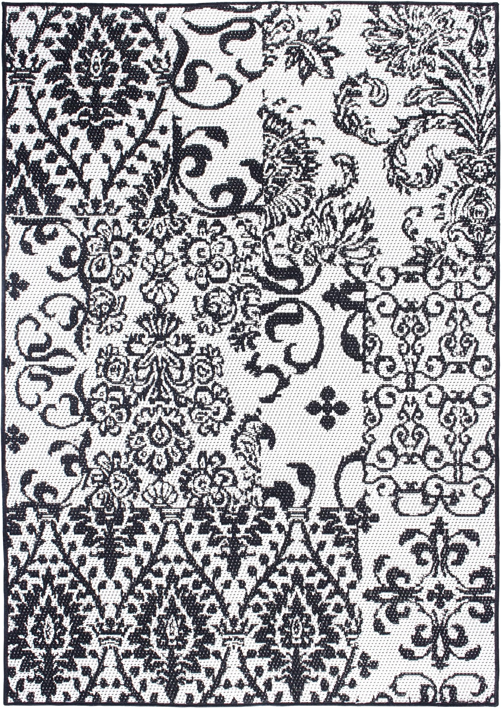 Luxor Living Carpet, Black