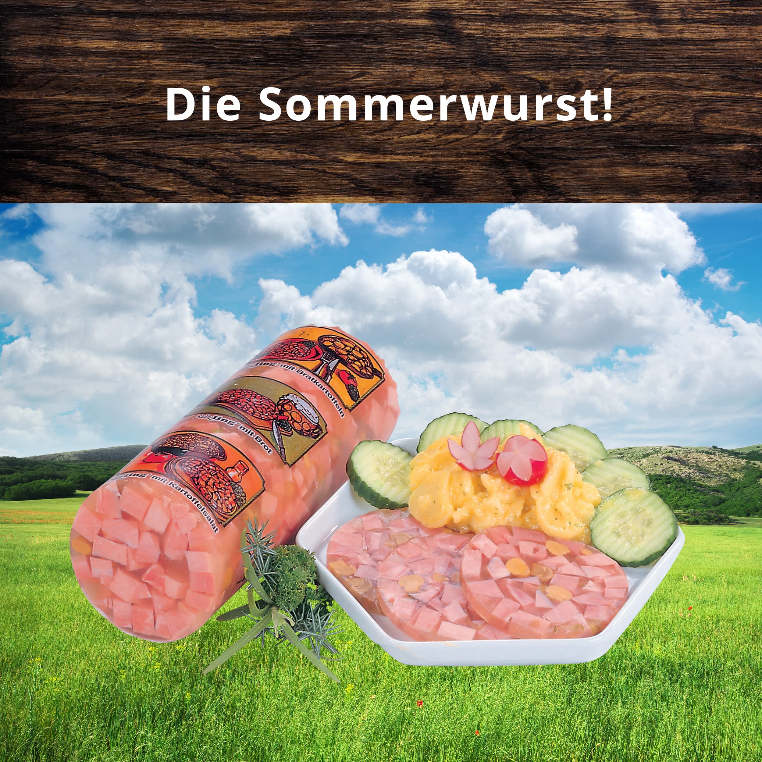 Schinkensülze ★ Landmetzgerei Schiessl ★ ca. 500g