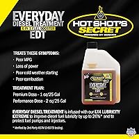 Vista 10 de HOT SHOTS Secret Diesel Fuel System Cleaner and Treatment Bundle (64 onzas líquidas + 16 onzas líquidas)