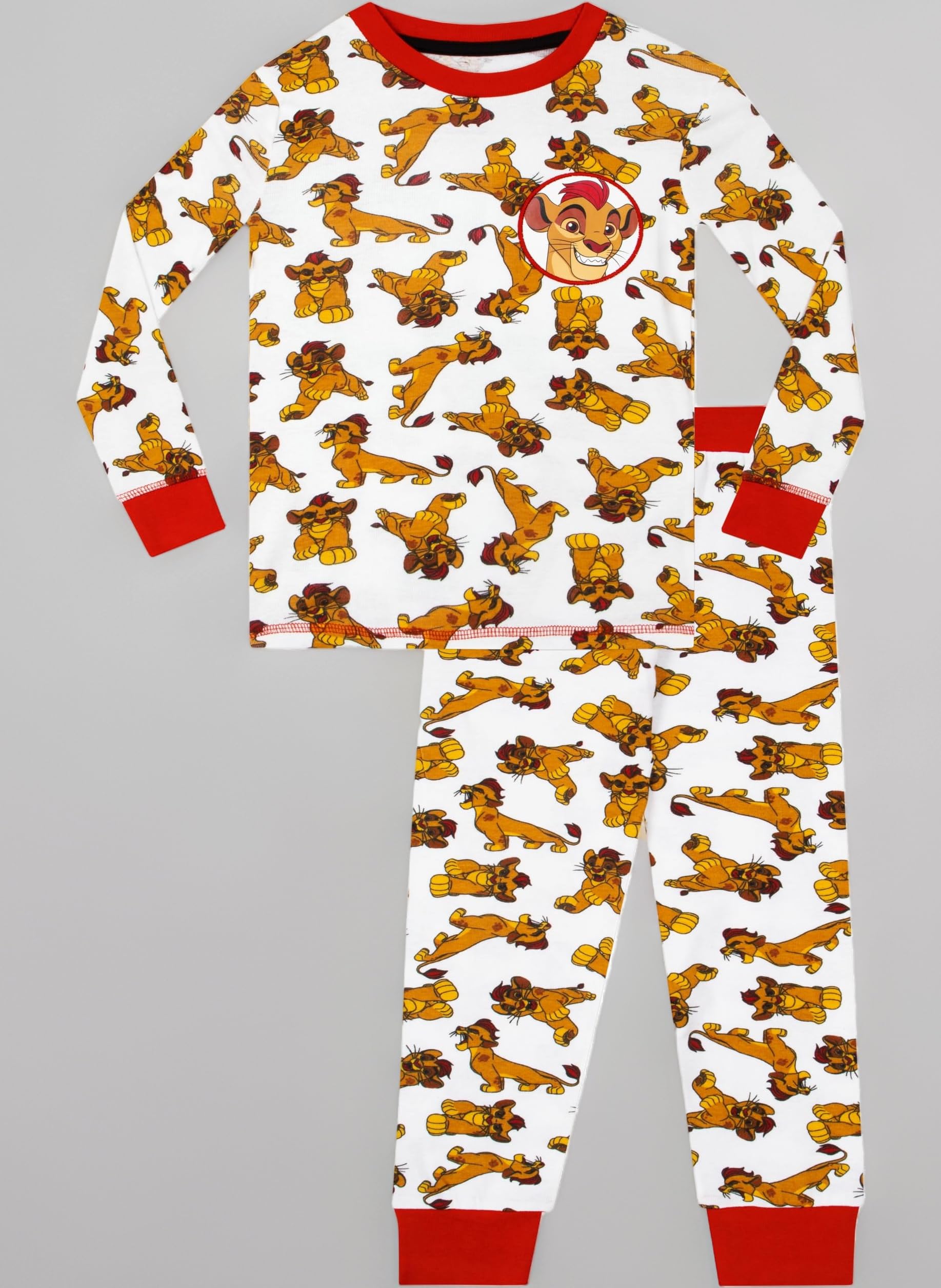 Disney The Lion King Pyjamas | Lion Guard Boys' Pyjama Sets | Snuggle Fit Boys Pyjamas | Official Lion King Merchandise | Ages 18 Months To 8 Years