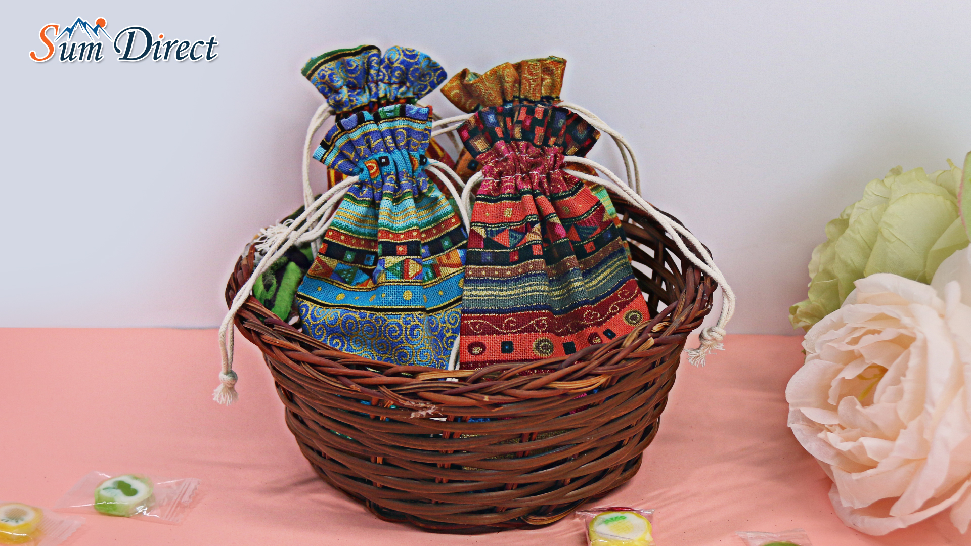 Bolsas De Lino Egipcio Con Cordón - 4 Unidades, 13x18 Cm, Para Joyería, Regalos O Almacenaje