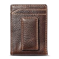 Amazon | House of Jack Co. 二つ折り財布 マネークリップ付き