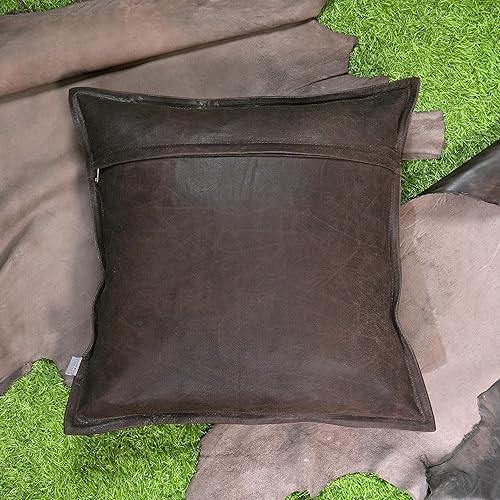 Miniatura 2 de KUIRMODA Funda de almohada de piel de cordero  Funda de cojín decorativa para sofá  Fundas para sala de estar y dormitorio, 16 x 16 pulgadas  Caja