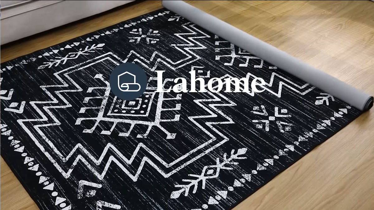Amazon.com: Lahome Vivienne 5x7 Western Black and White Rugs for