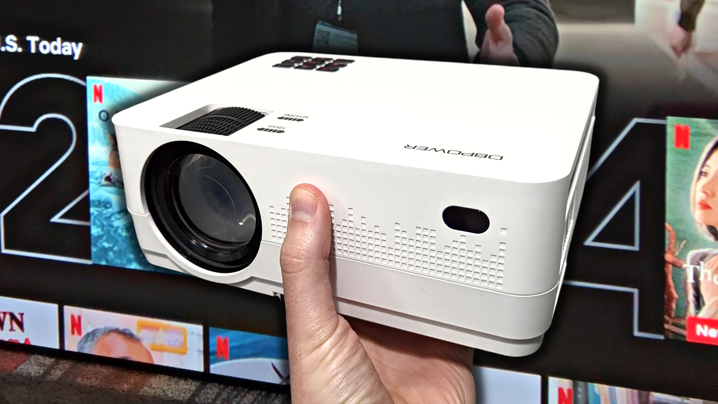 Watch Demo & Review of All Features! DBPOWER L23 Projector