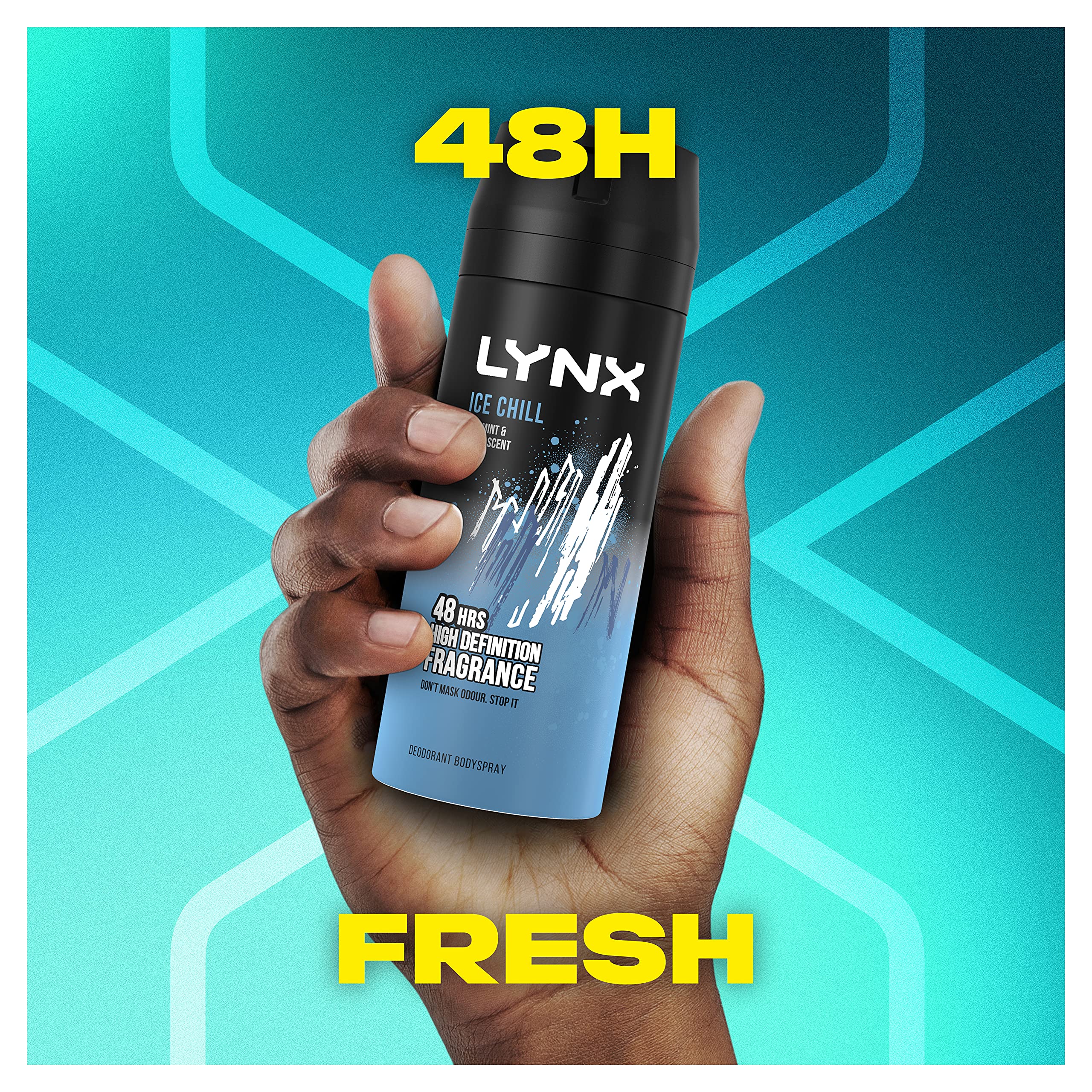 LYNX Ice Chill Trio Body Spray, Shower Gel and AntiPerspirant