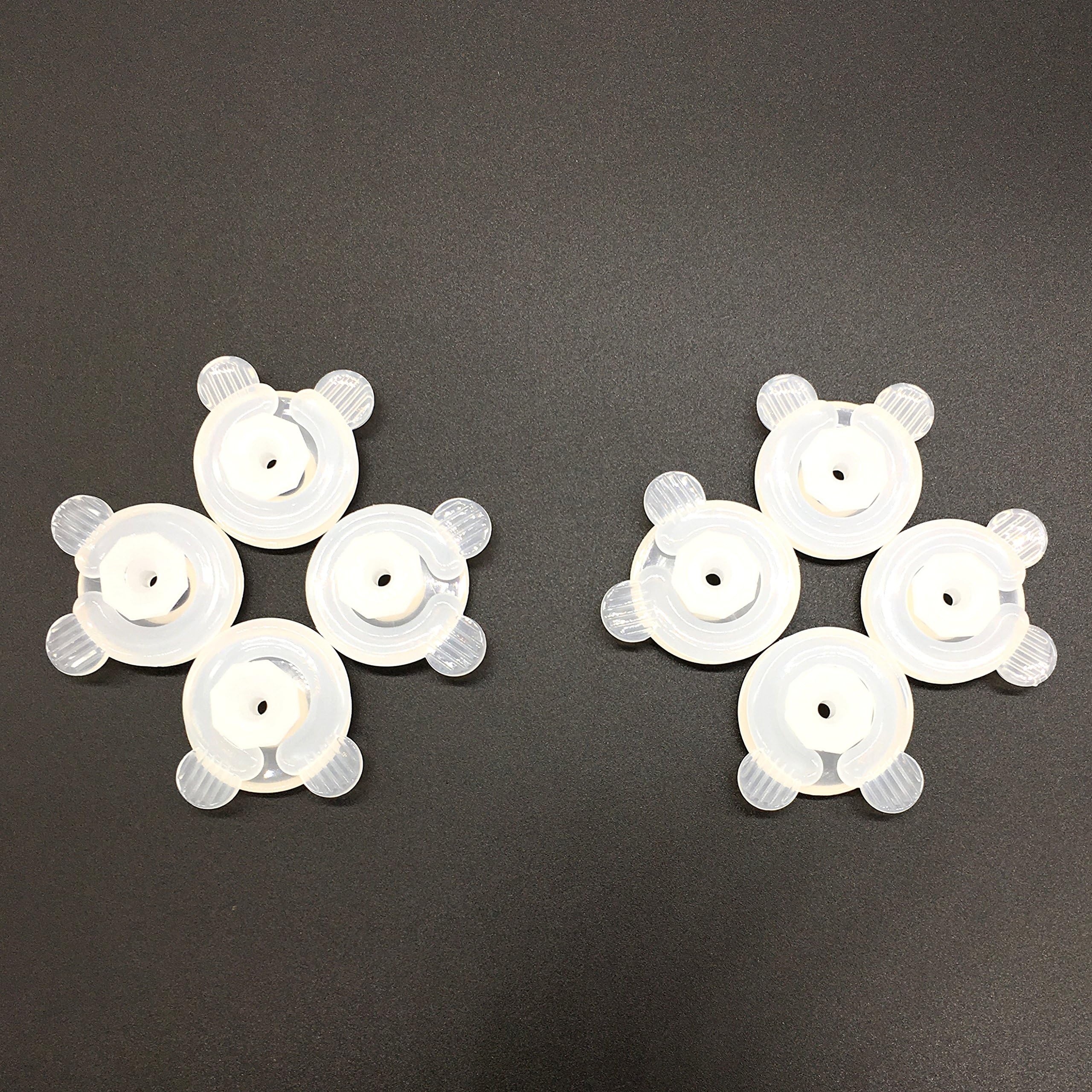 Comforter Grippers Bed Duvet Donuts Holders (Set of 8), Keeps Corners of Duvets Comforters Blankets in Place, Prevent Bunching and Shifting