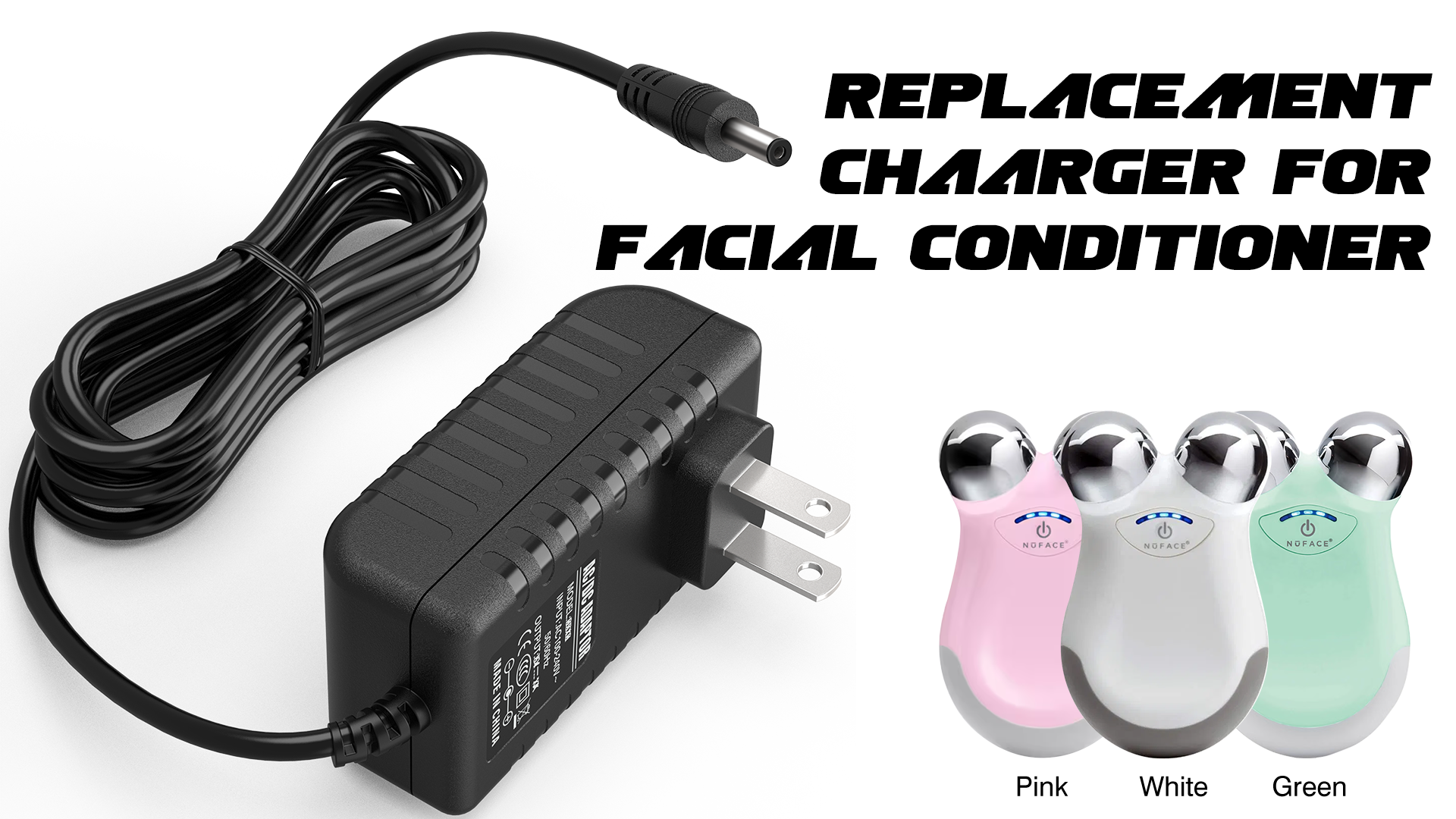 Amazon.com: 5V Adapter Power Cord for NuFACE Mini Facial Toning
