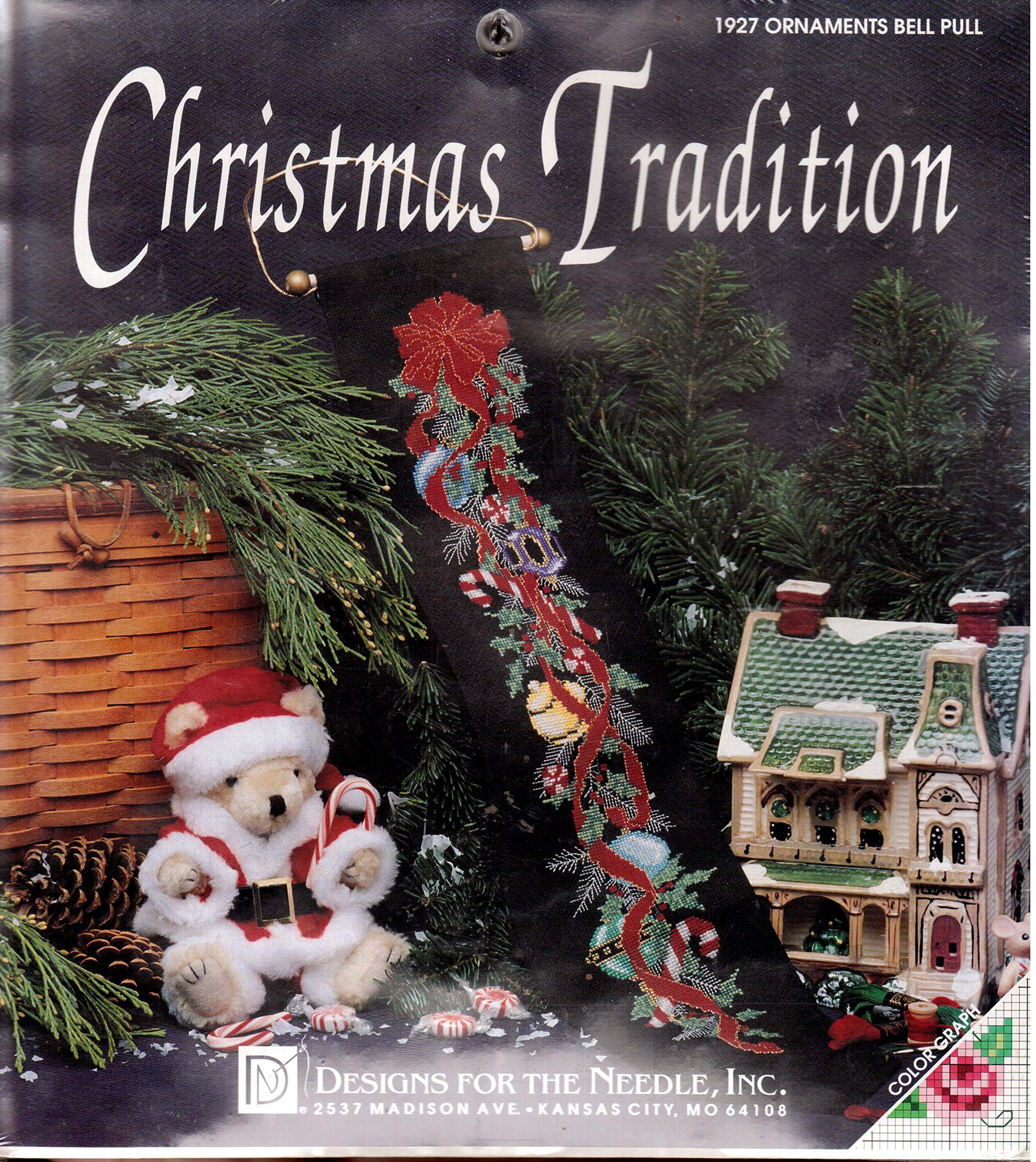 Amazon.com: Christmas Tradition 1927 Ornaments Bell Pull Black Red