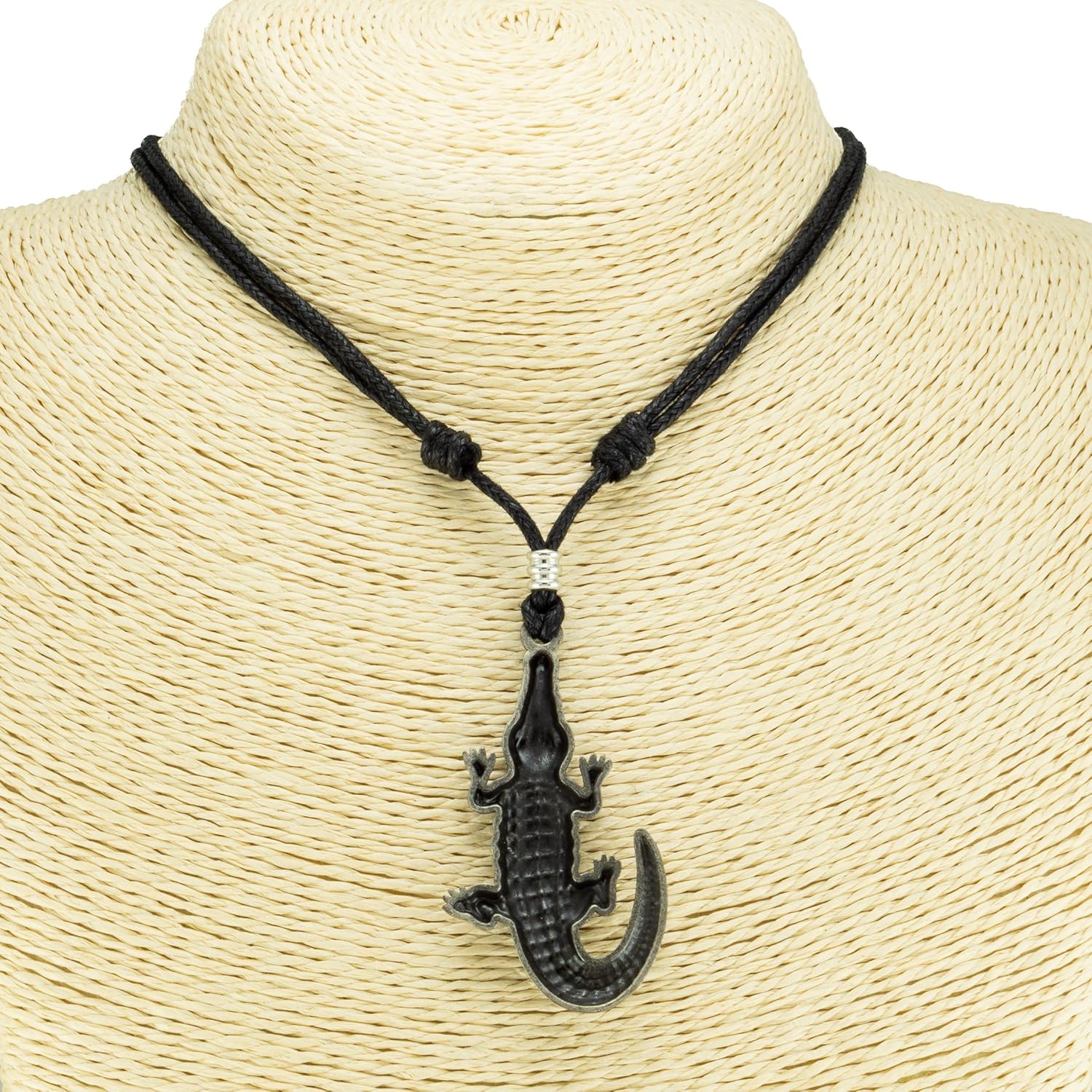BlueRica Gator on Adjustable Cord Necklace - Image 3