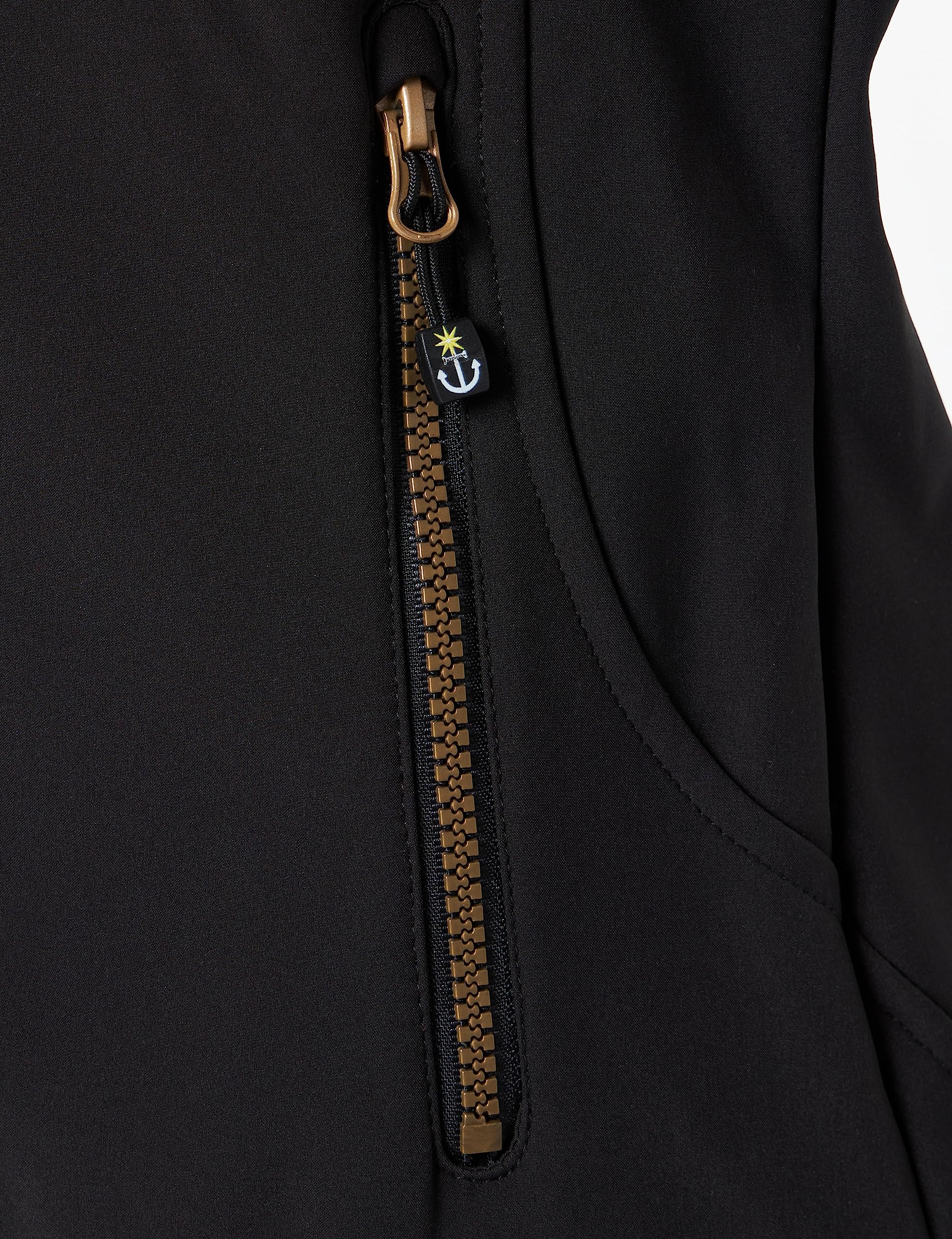 Ankerglut Ankerglutfreude-Chaqueta de Entretiempo para Mujer con Capucha Desmontable Softshell