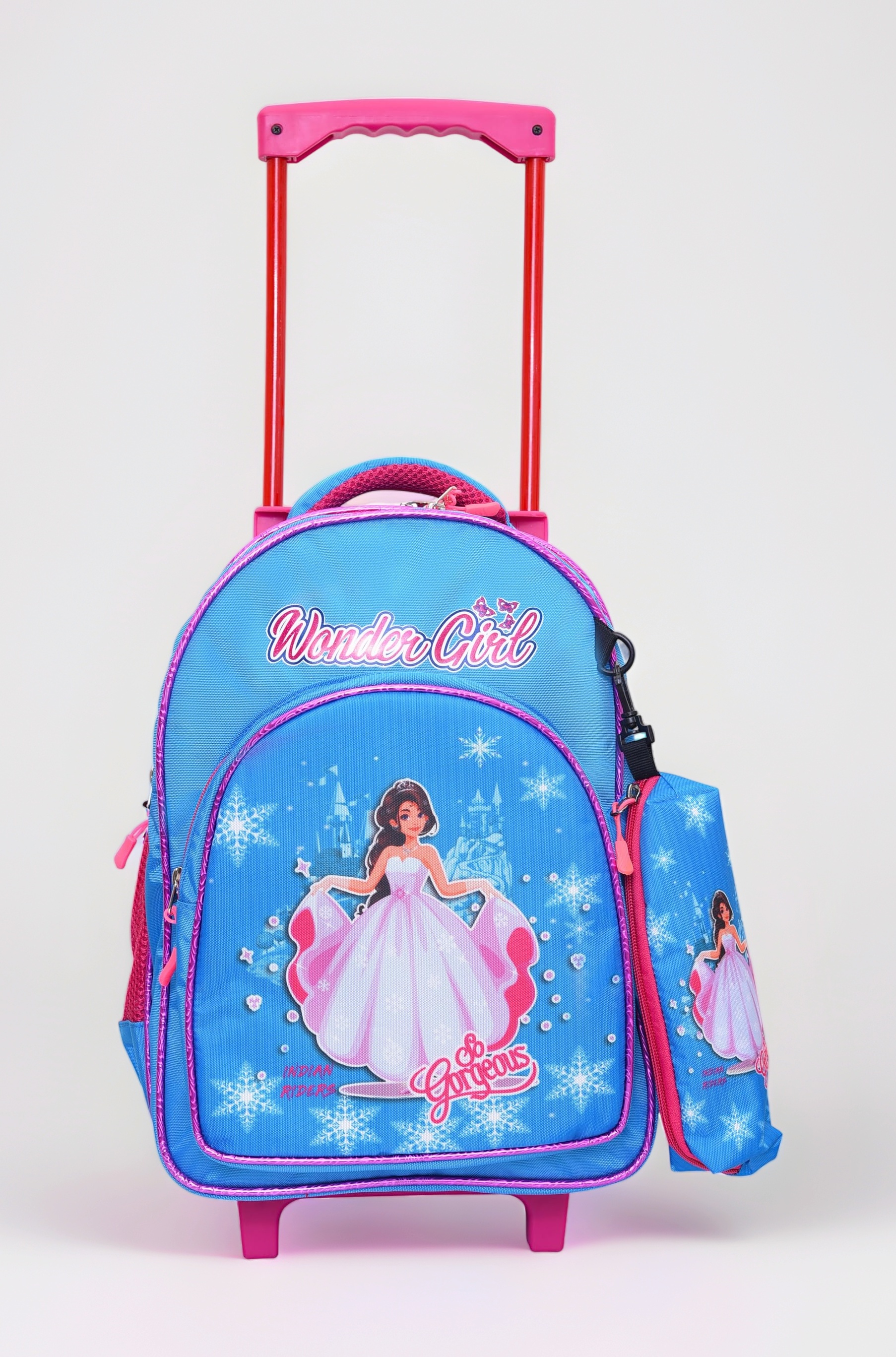 Polyester Soft 14 inch SUITCASE(ASDDW-012_Blue)