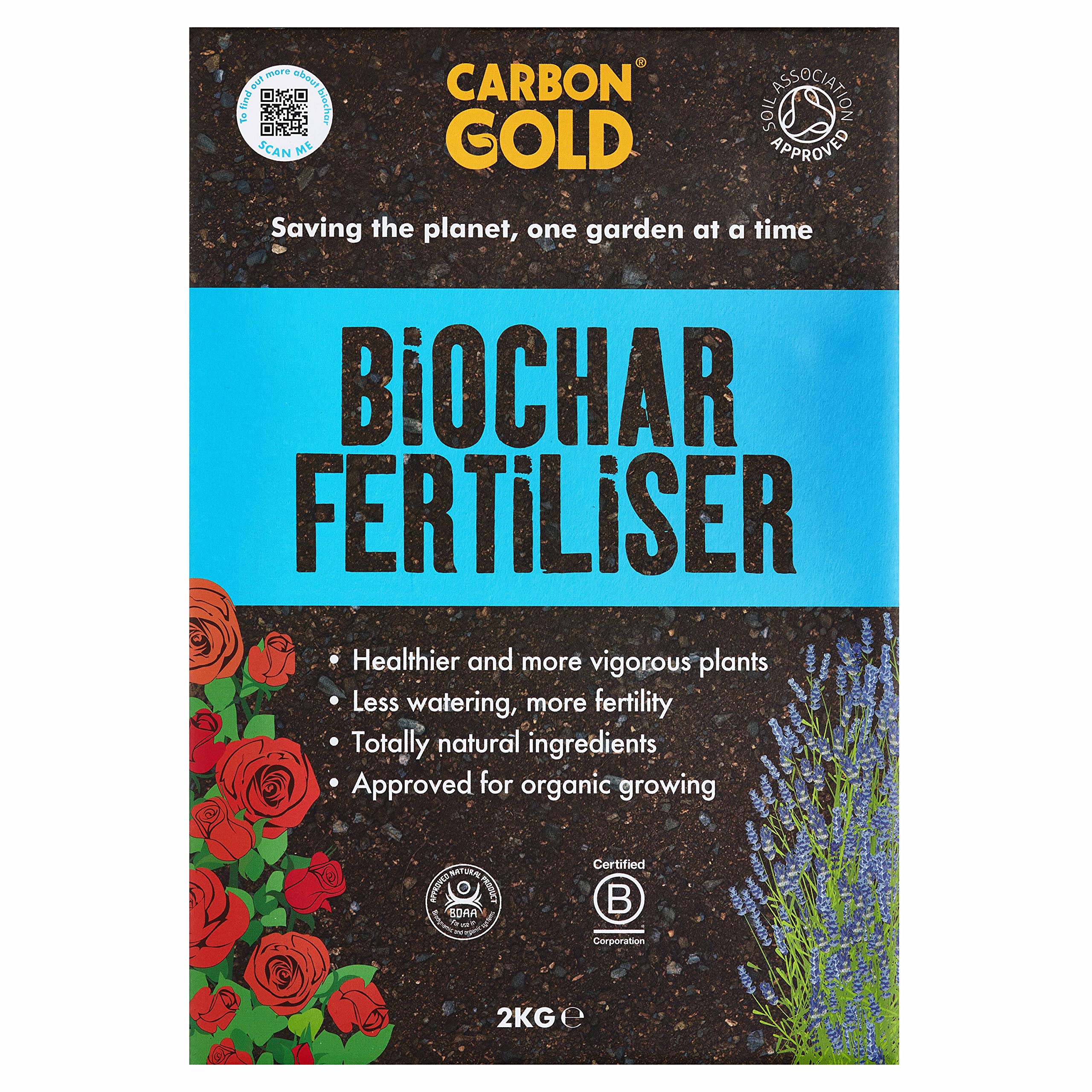 BIOCHAR FERTILISER 2KG