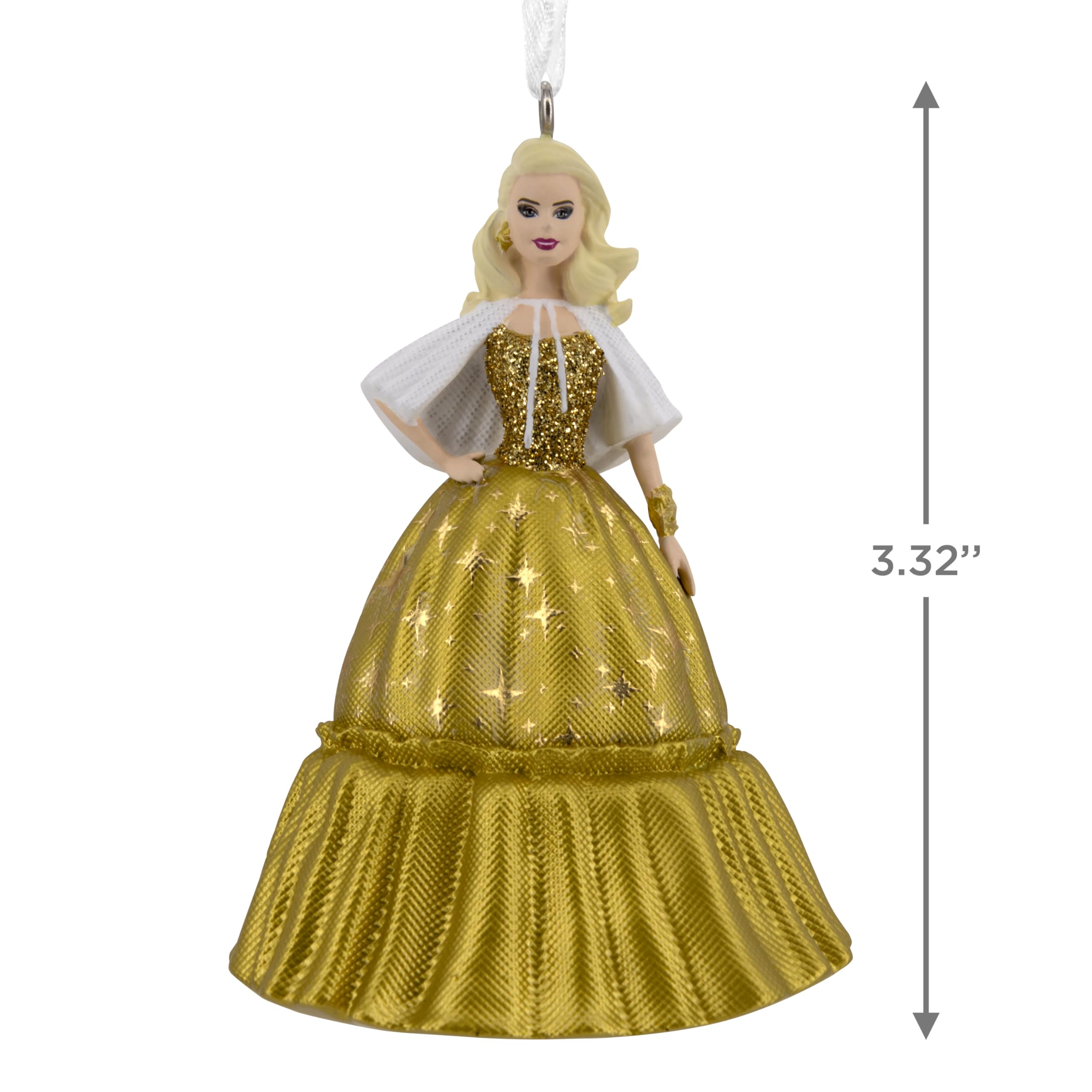 Hallmark Mattel Holiday Barbie 2023 Christmas Ornament - Image 4
