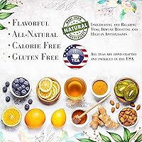 Vista 3 de Té verde albaricoque y melocotón de La Tea Dah, delicioso té de melocotón afrutado hecho con hojas de té verde de pólvora ligeramente cafeinadas