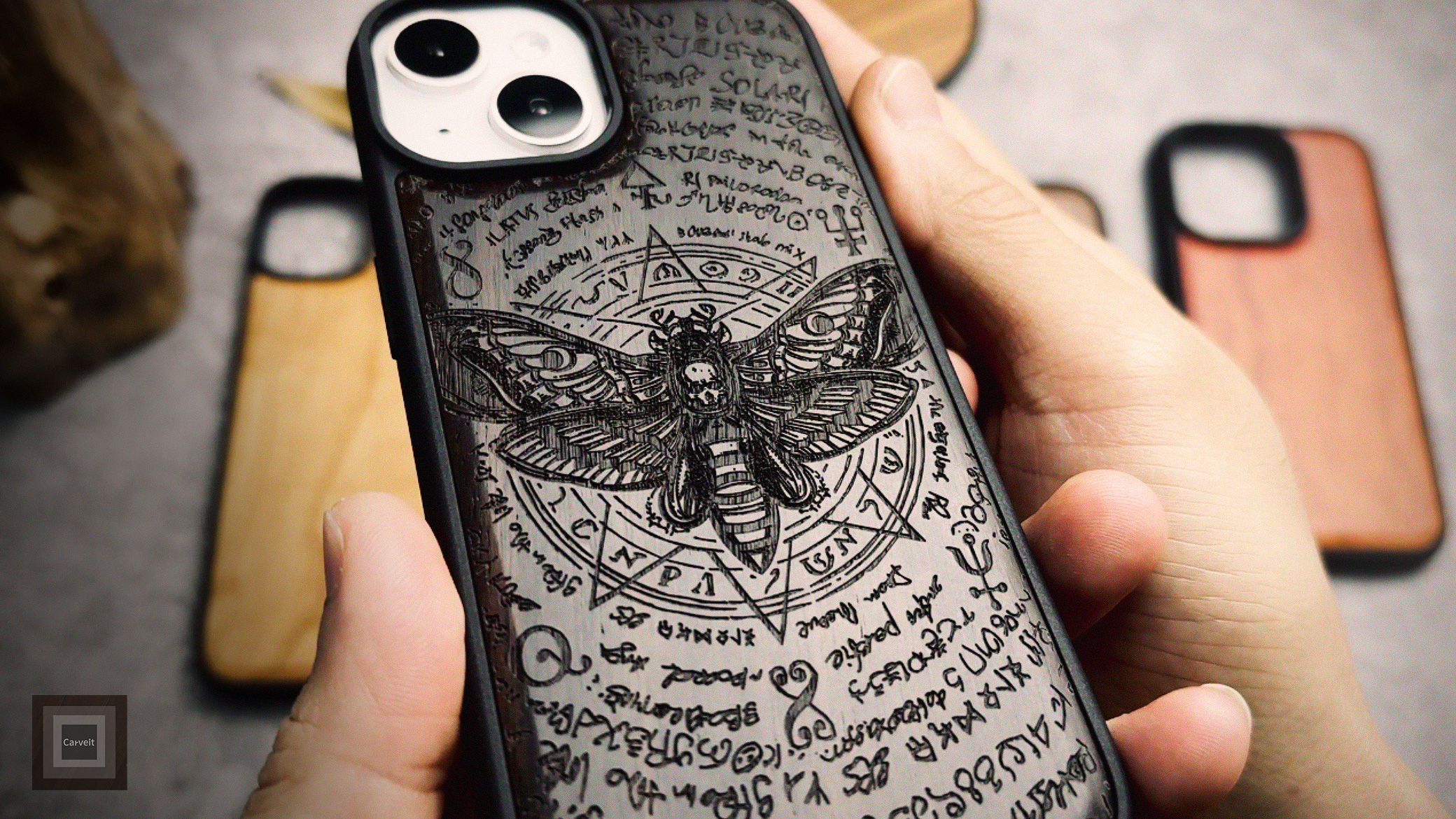 Carveit Magnétique Coque Pour IPhone 16 Plus Étui [Antichoc Pare