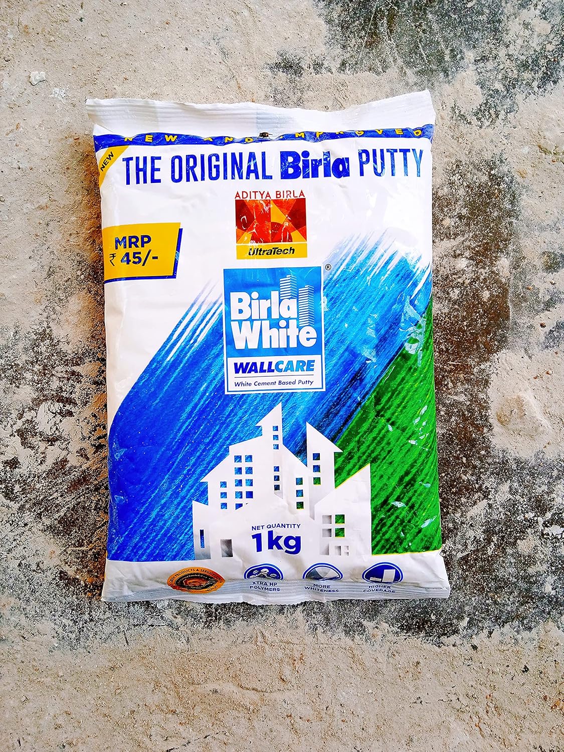 Birla White WallCare Putty 1kg Amazon.in Home Improvement