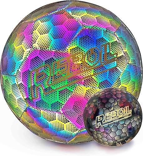 REBOIL - Balón de fútbol de fantasía (talla 2 niños pequeños y mascotas, talla 3 niños, talla 4 juvenil, talla 5 adultoprofesional) -