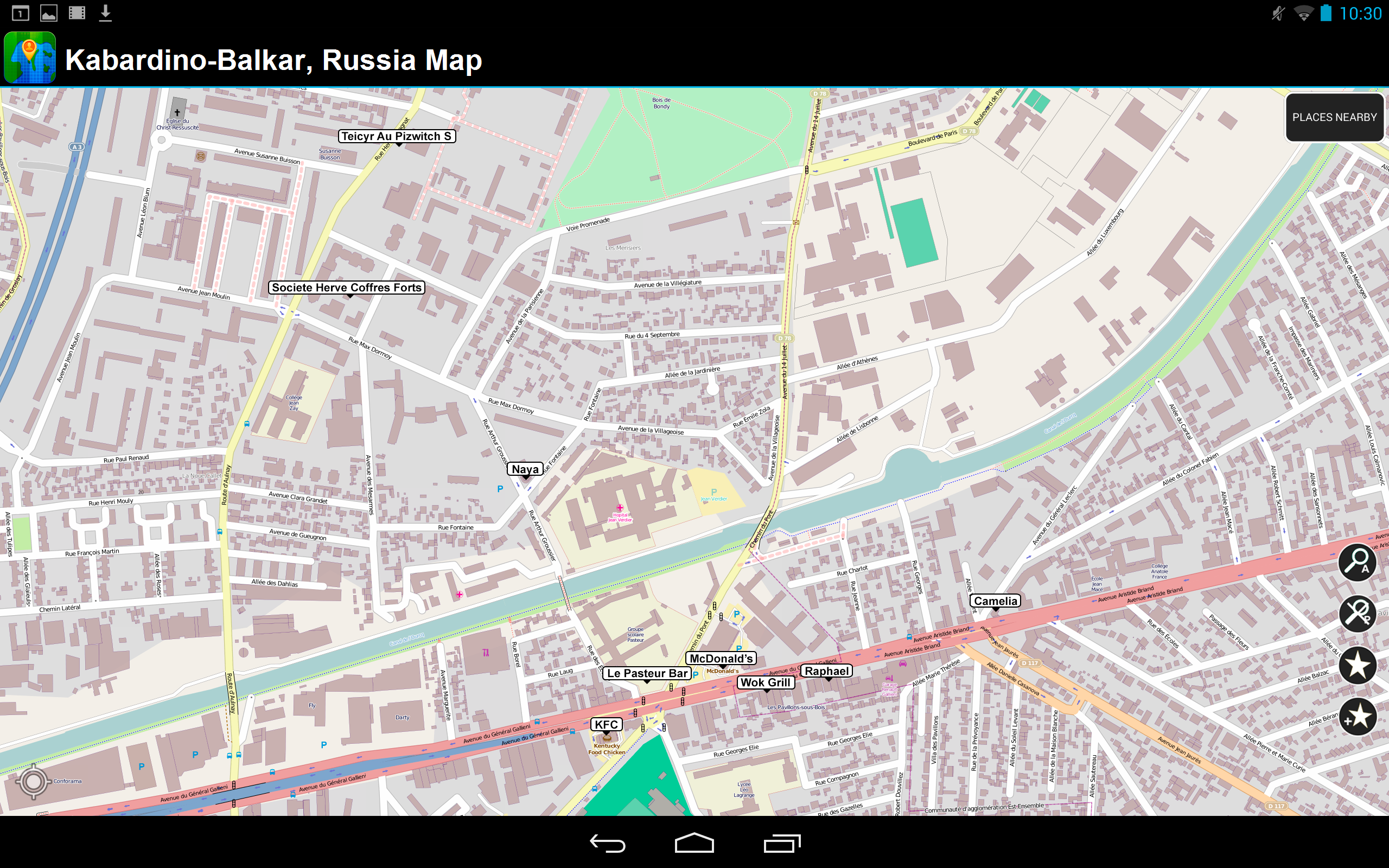 Kabardino-Balkar, Russia - Offline Map - App on Amazon Appstore