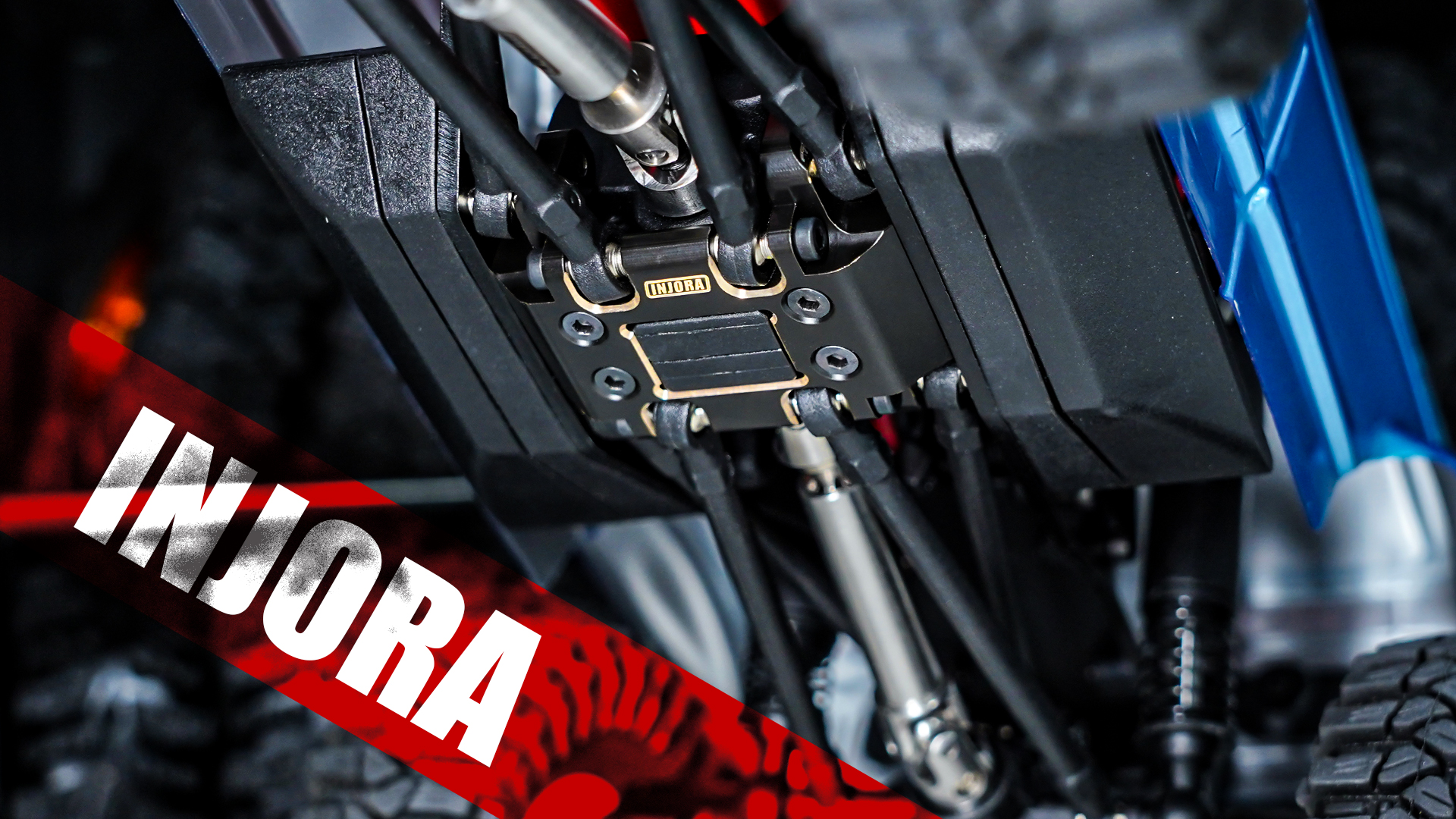 ソライド　(CARORE) Amazon.com: INJORA 21g Black Coating Brass Skid Plate for Redcat