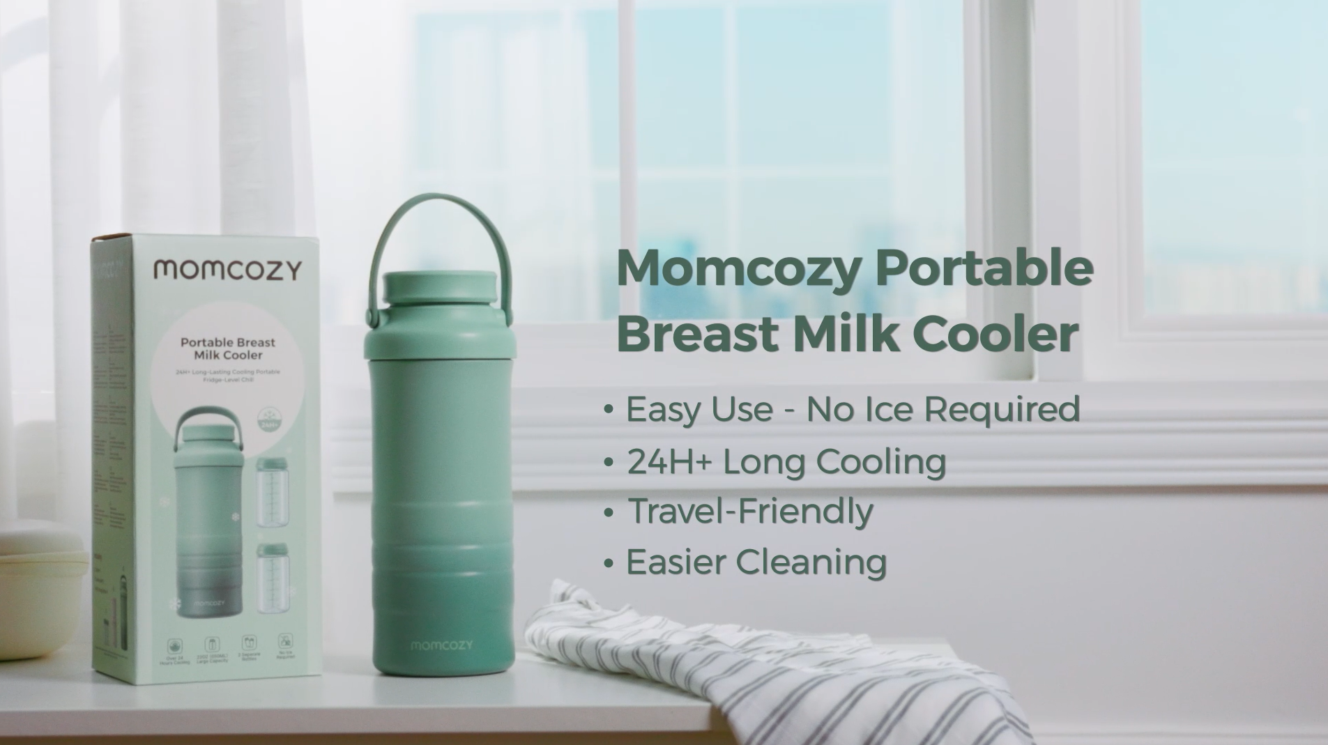 Amazon.com: Momcozy Enfriador portátil de leche materna de 22