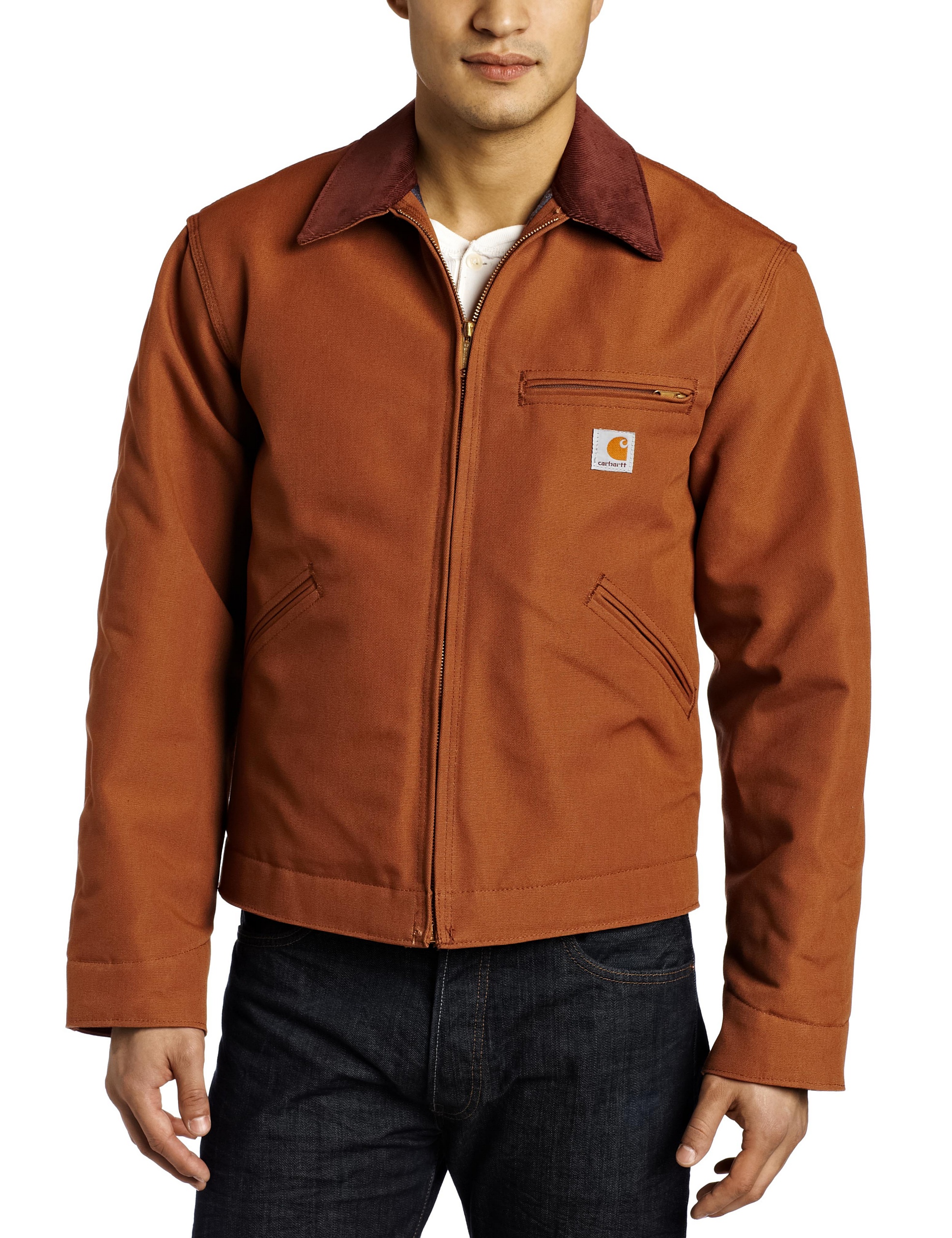 Carhartt Men's Duck Detroit Jacket Work Utility Outerwear