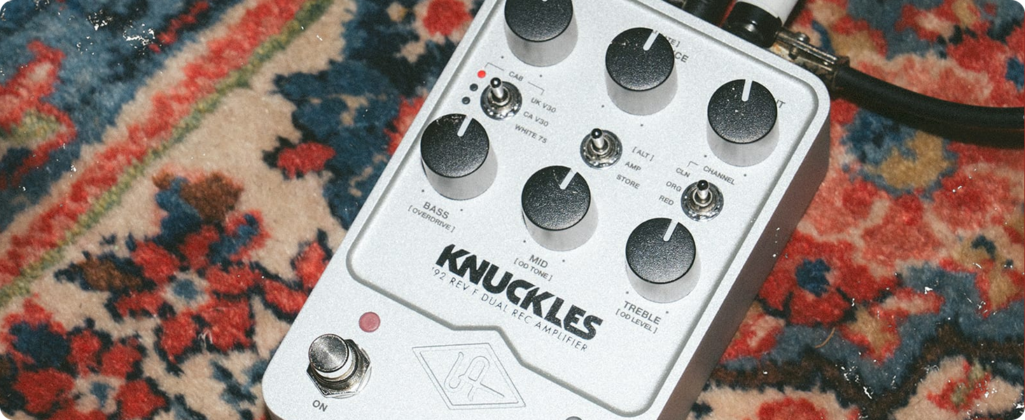 Amazon.com: Universal Audio Knuckles 92 Amp Effects Pedal