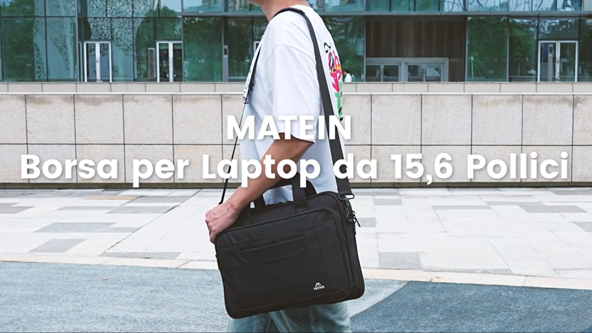 Borsa PC Uomo 15.6 Pollici In Pelle PU Impermeabile – Valigetta Messenger Vintage Con Scomparto Imbottito, Tracolla Regolabile E Tasche Organizzative, Ideale Per Lavoro E Scuola