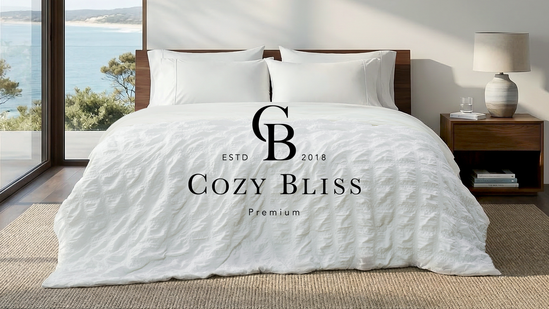 Amazon.com: Cozy Bliss Cooling Comforter Seersucker Plaid King