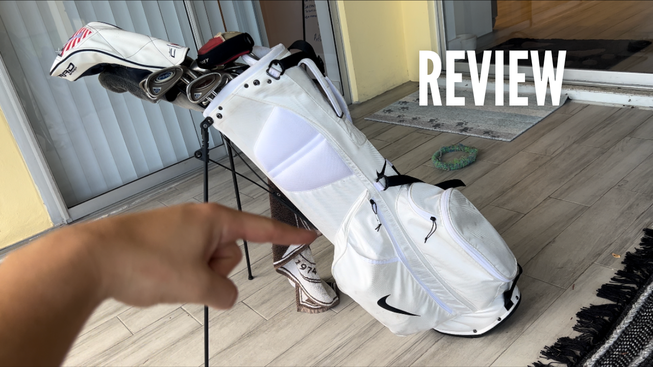 Watch 1 Year Review - Nike Lite White Golf Bag on Amazon Live