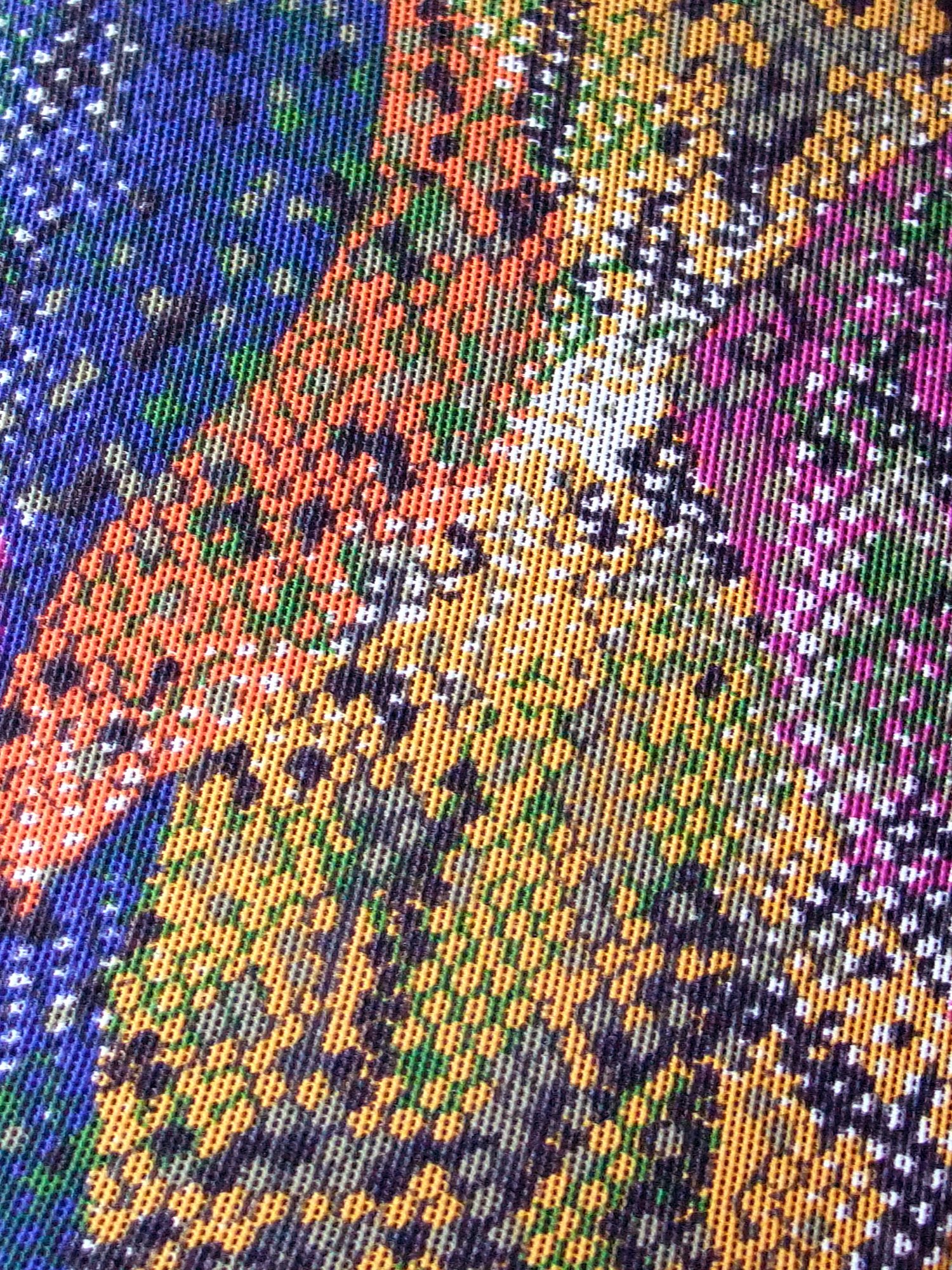 Solar - Pantaloncini - A pois - Uomo blau/gelb/orange gemustert