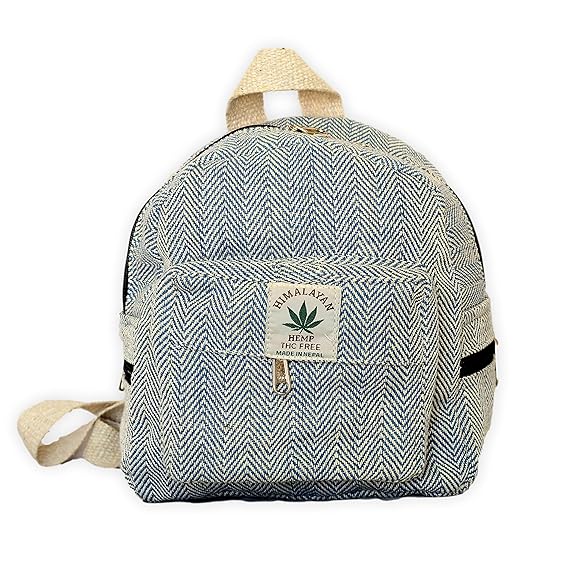 Mini Backpack for Women Hemp Bag for Girl Small Bag for Women