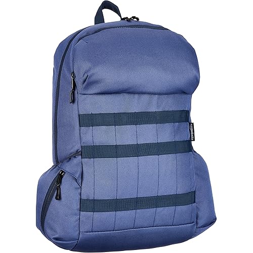 Amazon Basics Canvas Laptop Backpack Bag for up to 15 Inch Laptops - Graphite