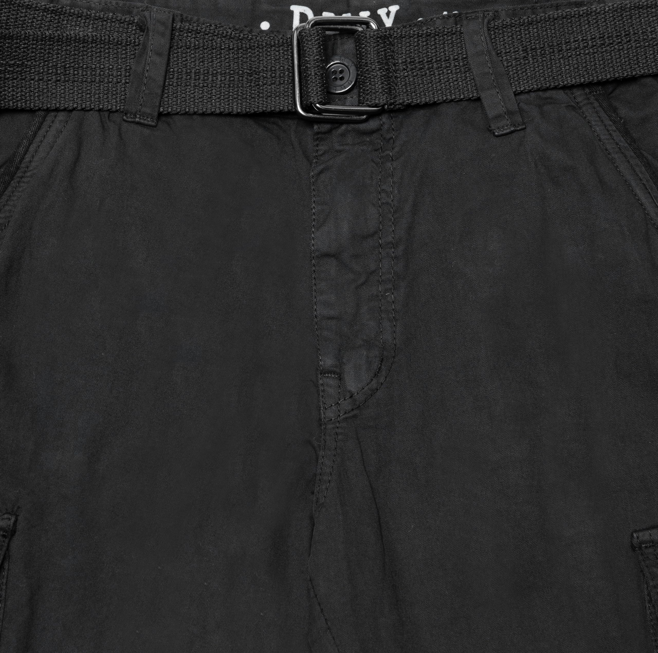 Raw X Boys Cargo Shorts 8-18 | 100% Cotton Belted Twill Boys, Teen and Youth Cargo Short |, 19023 - Black, 16