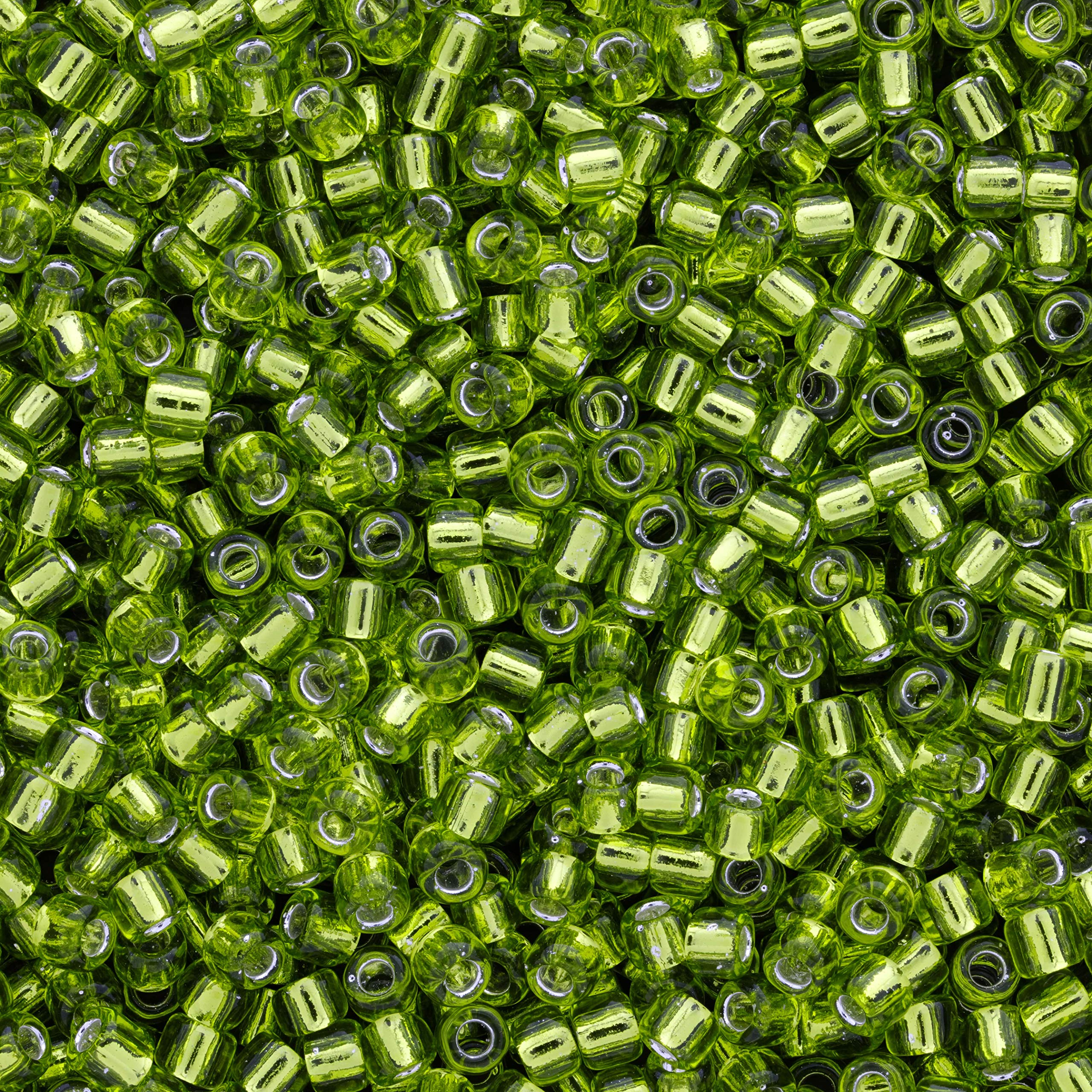 Matsuno Japan 11/0 RR Seed Beads - 10 Grams (Spring Green)