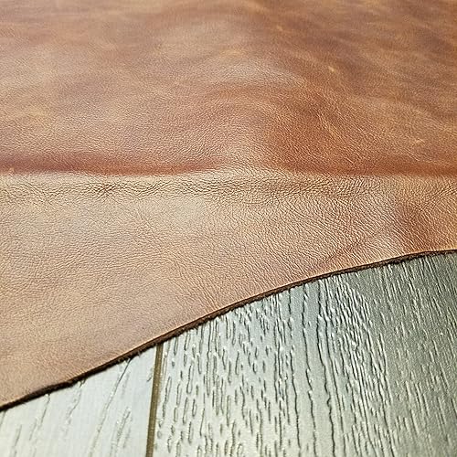 Miniatura 3 de NAT Leathers Coñac marrón marrón marrón de 22 a 24 pies cuadrados 22 a 24 pies cuadrados 32 x 55 pulgadas para fin de semana tapizado suave de dos