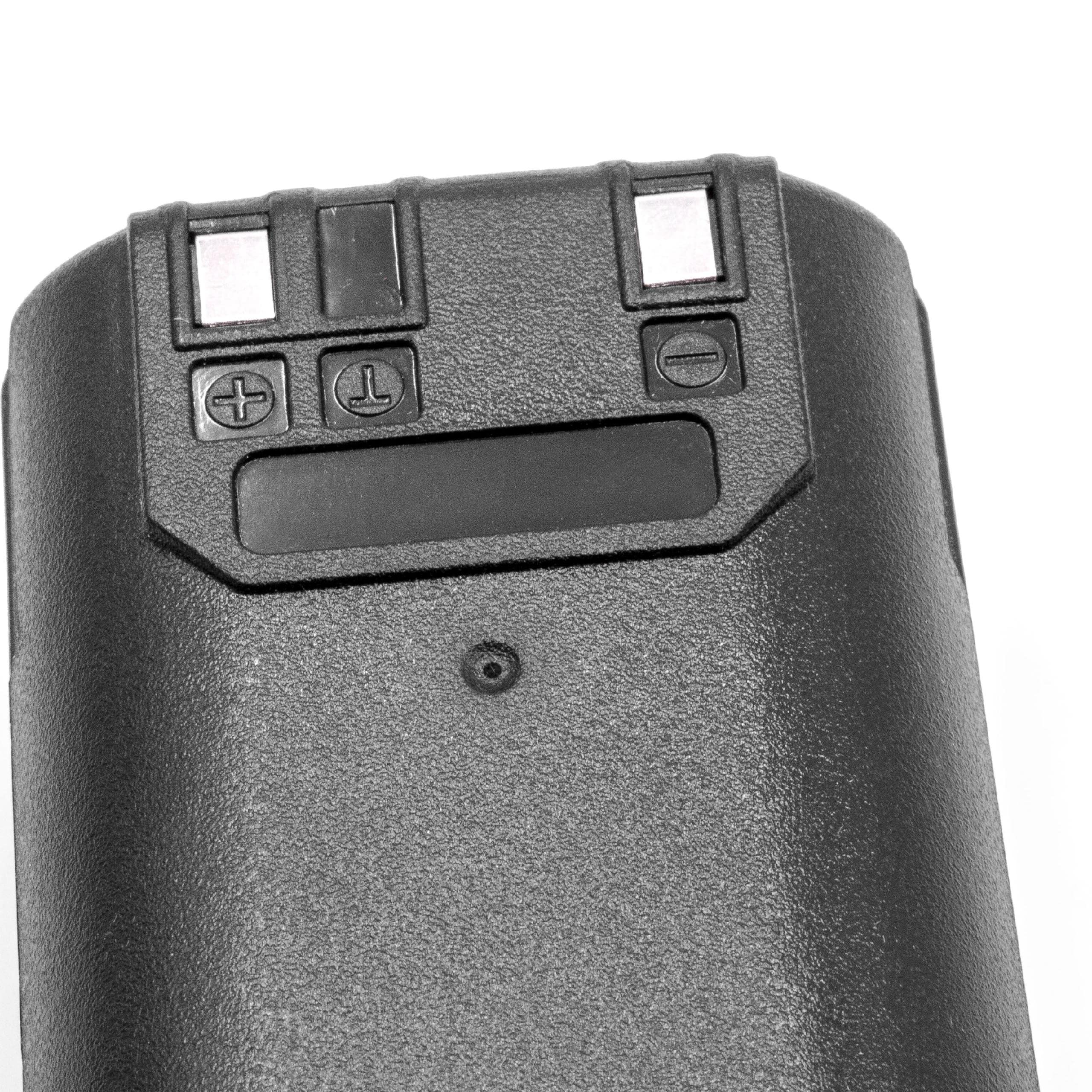 vhbw batteria compatibile con Baofeng UV-82L, UV-8R, UV-82C, UV-82X, UV-8D, UV-82HP, UV-82, UV82 radio (9800mAh, 7,4V, Li-Ion)