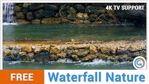 cachoeira livre natureza HD - aprecie a bela paisagem na sua TV HDR 4K, TV 8K e dispositivos de incê