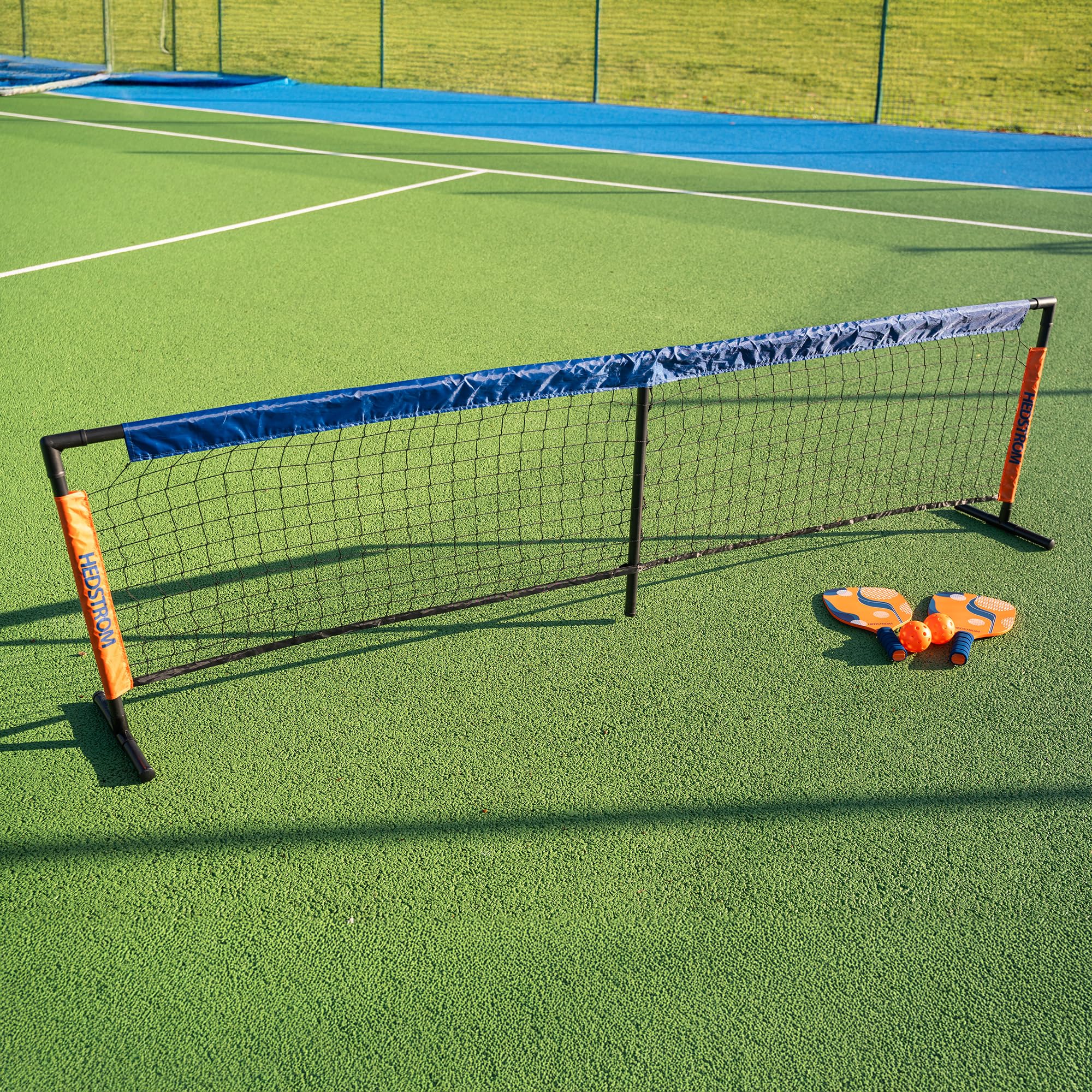 Hedstrom My First Pickleball-Paddel, komplettes Starter-Set, 2 Holzschläger, 2 Bälle und Netz, Kinder-Outdoor-Gartenspiele, ab 5 Jahren