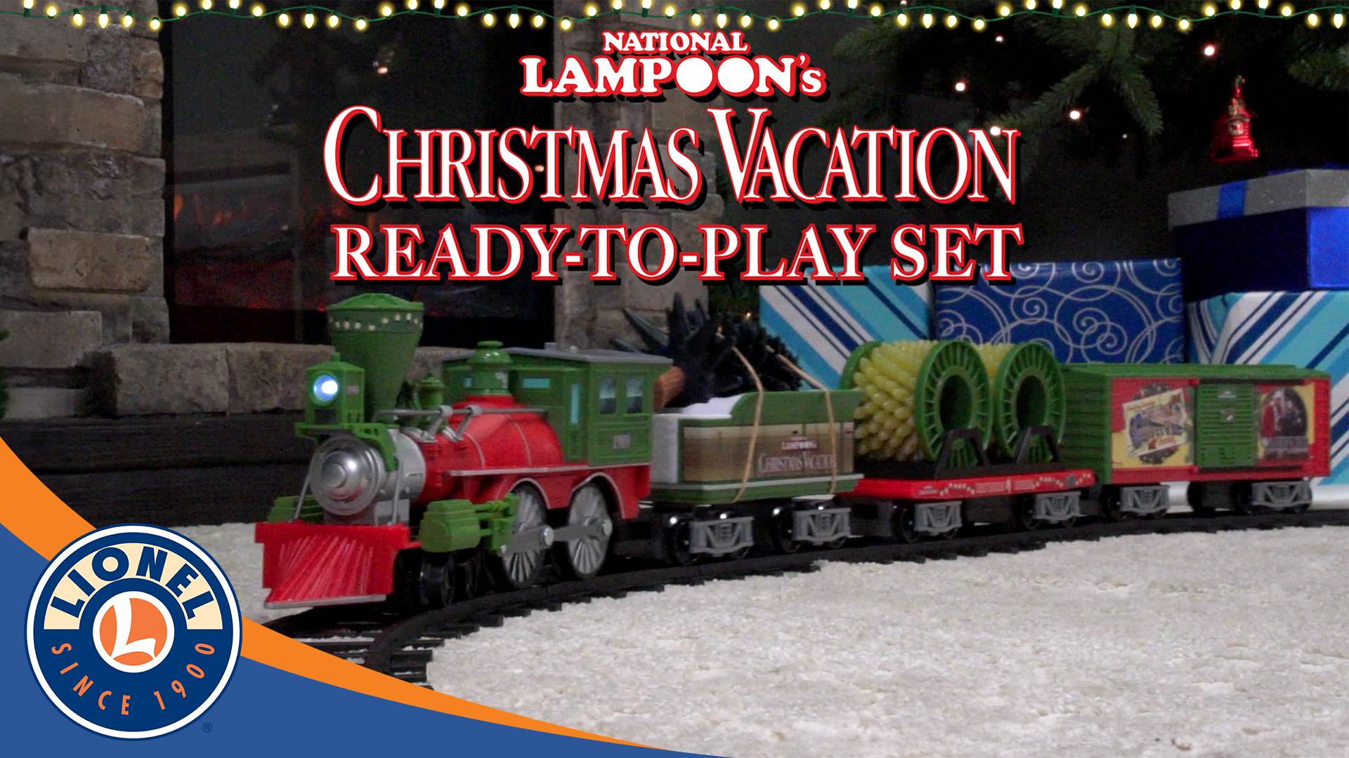 Amazon.com: Lionel Battery-Operated Christmas Vacation Toy Train