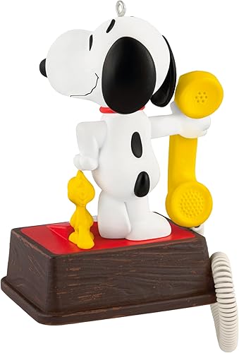 Miniatura 6 de Hallmark Keepsake Adorno de Navidad personalizado 2025, trineo de The Peanuts Gang con Snoopy, regalos para los fanáticos de los cacahuetes