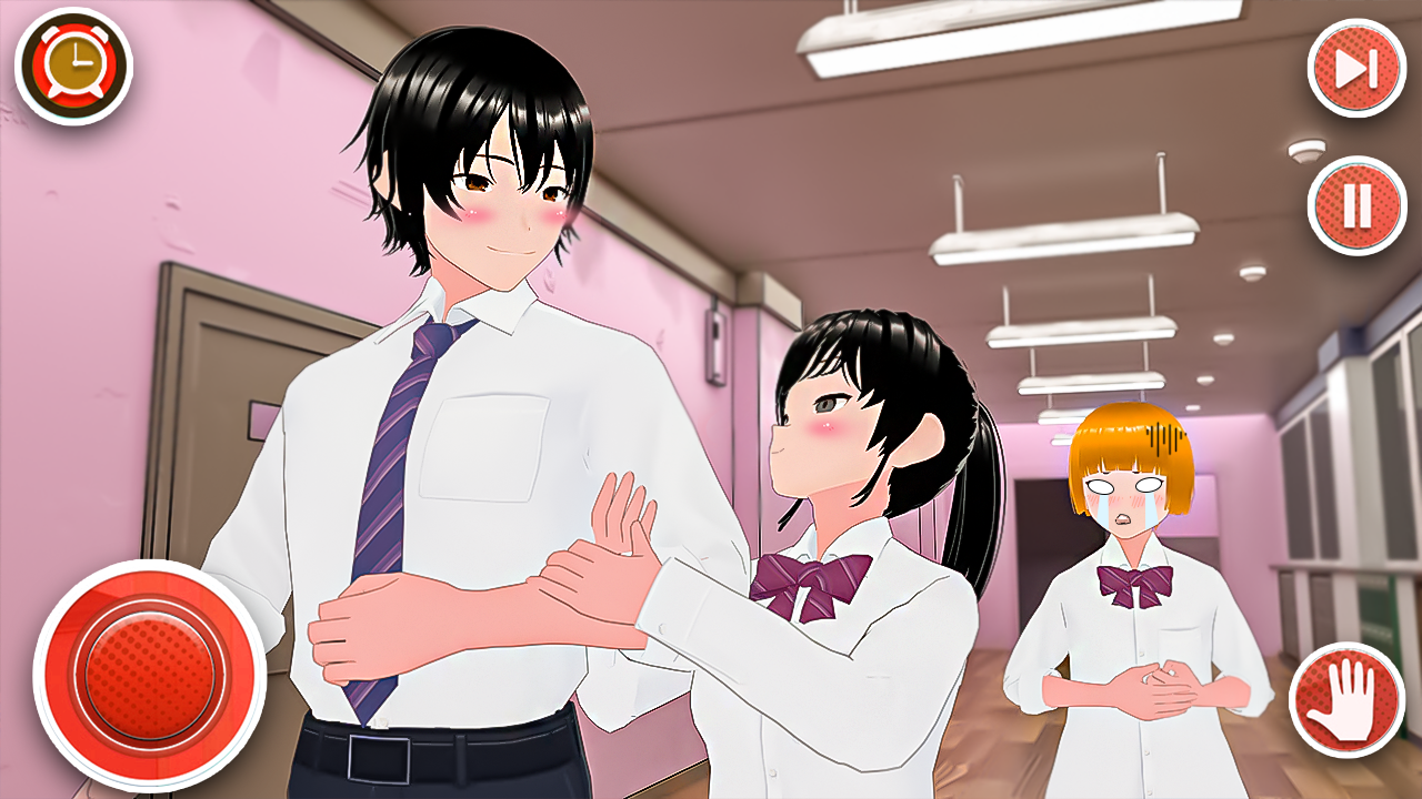 Anime High School Girl Sakura Game – Yandere Japanese School Life ...