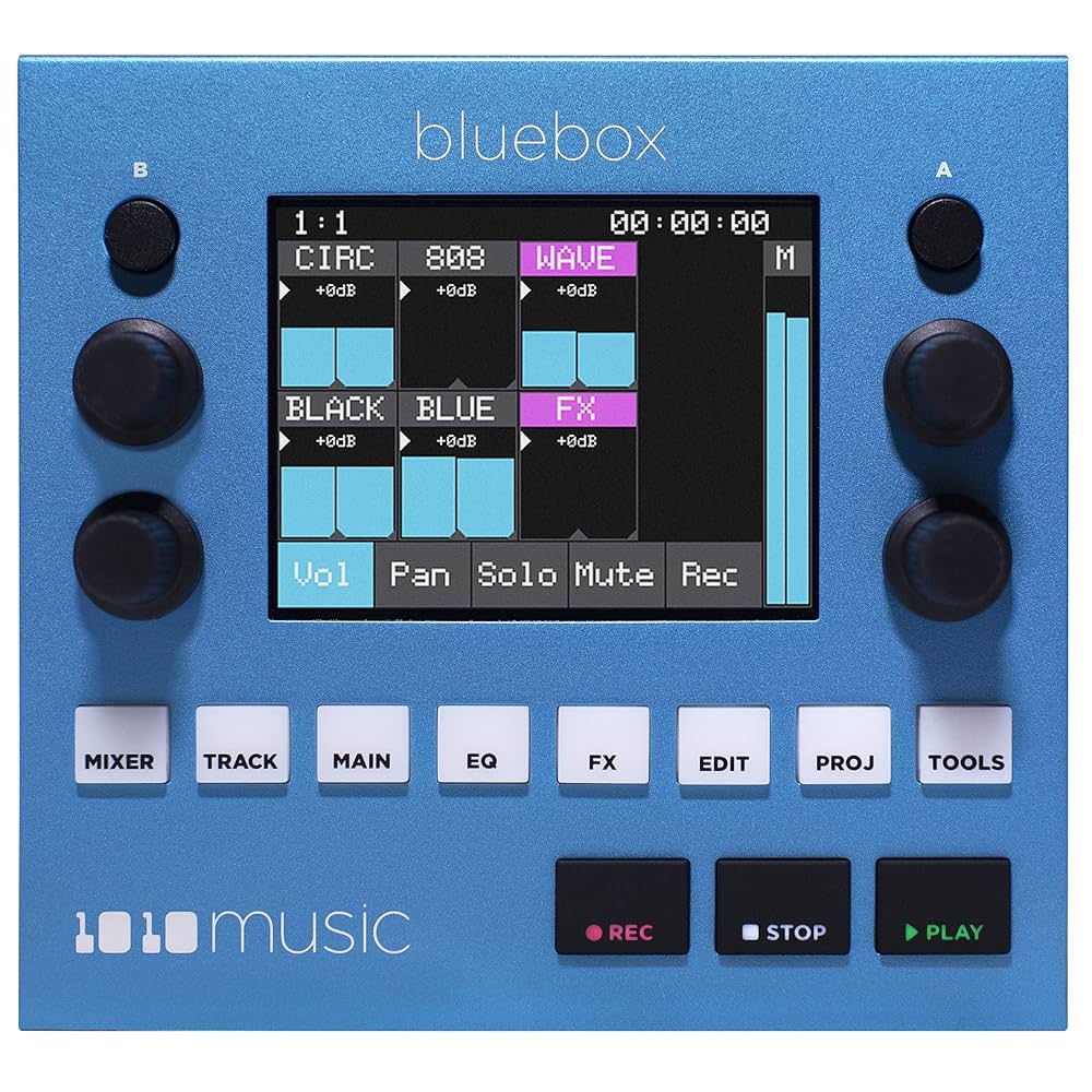 1010music bluebox デジタルミキサー 1010music Bluebox Compact Digital Mixer & Recorder : Amazon