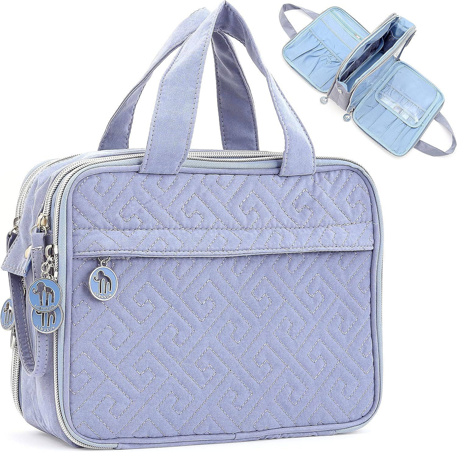 Libusun travel make up organizer bag Waterproof travel