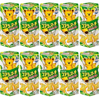 Lotte Koala's March (Chocolate) Cookies, 48g x 10 Packs