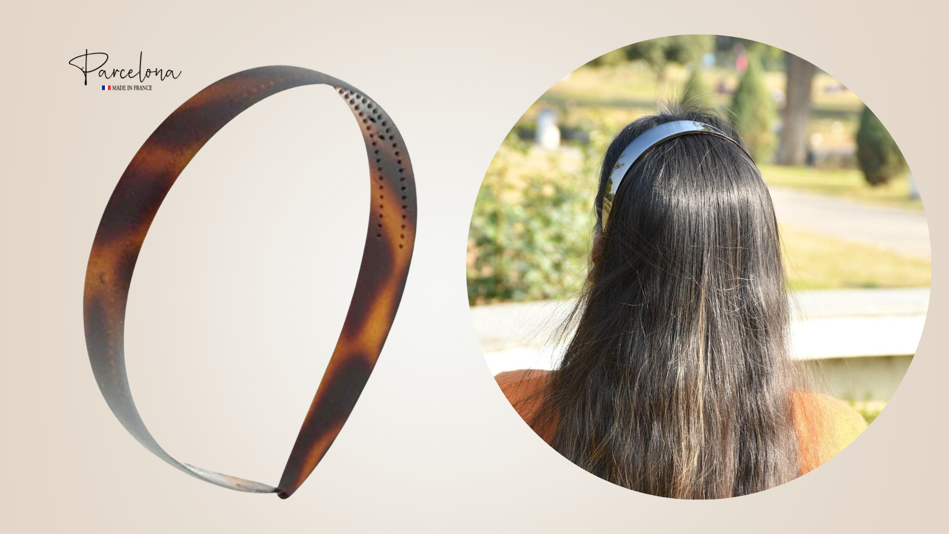 BIRROT LAY3 HAIR BAND チョコレート ACCESSORIES – BIRROT